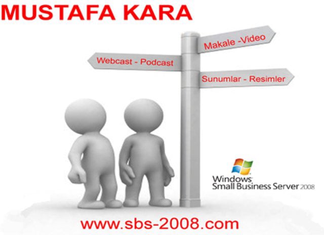 SBS 2008'i Smart Start 8.3 ile Proliant Server Üzerine Kurma