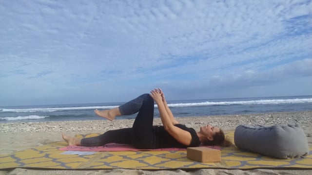 Séance anti-stress à la plage