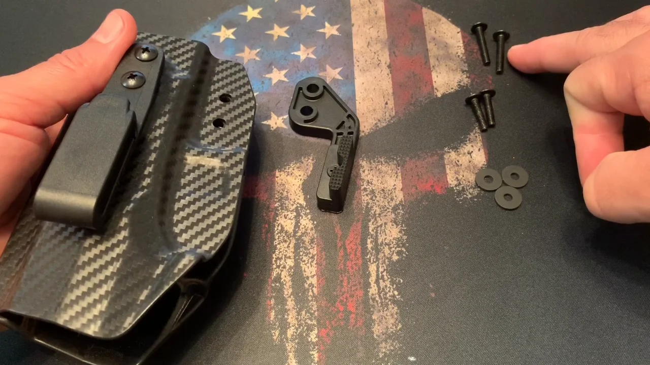 IWB KYDEX Holster Claw Kit Installation - Rounded Gear by Concealment  Express on Vimeo