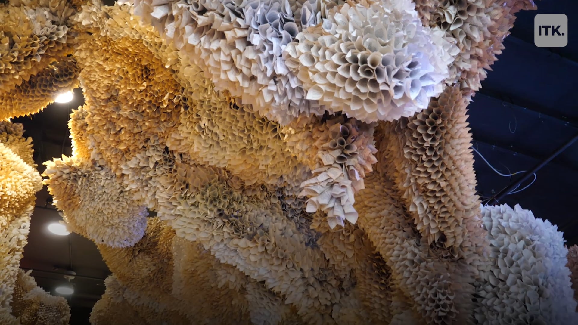 NYC pop-up exhibit made entirely of recycled materials teaches people about sustainability