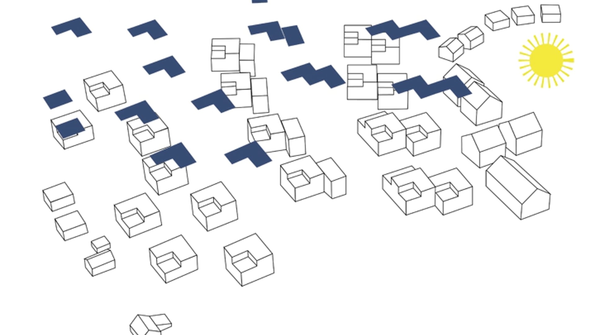 Plus-Energie Siedlung