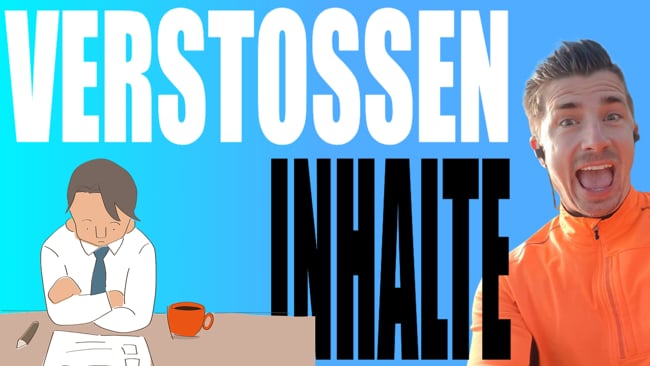 Was tun, wenn mein Content gegen die Richtlinien verstößt?