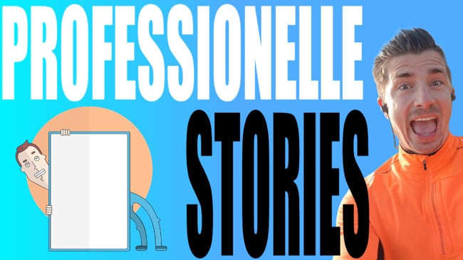 Wie erstelle ich professionelle Stories in wenigen Minuten?