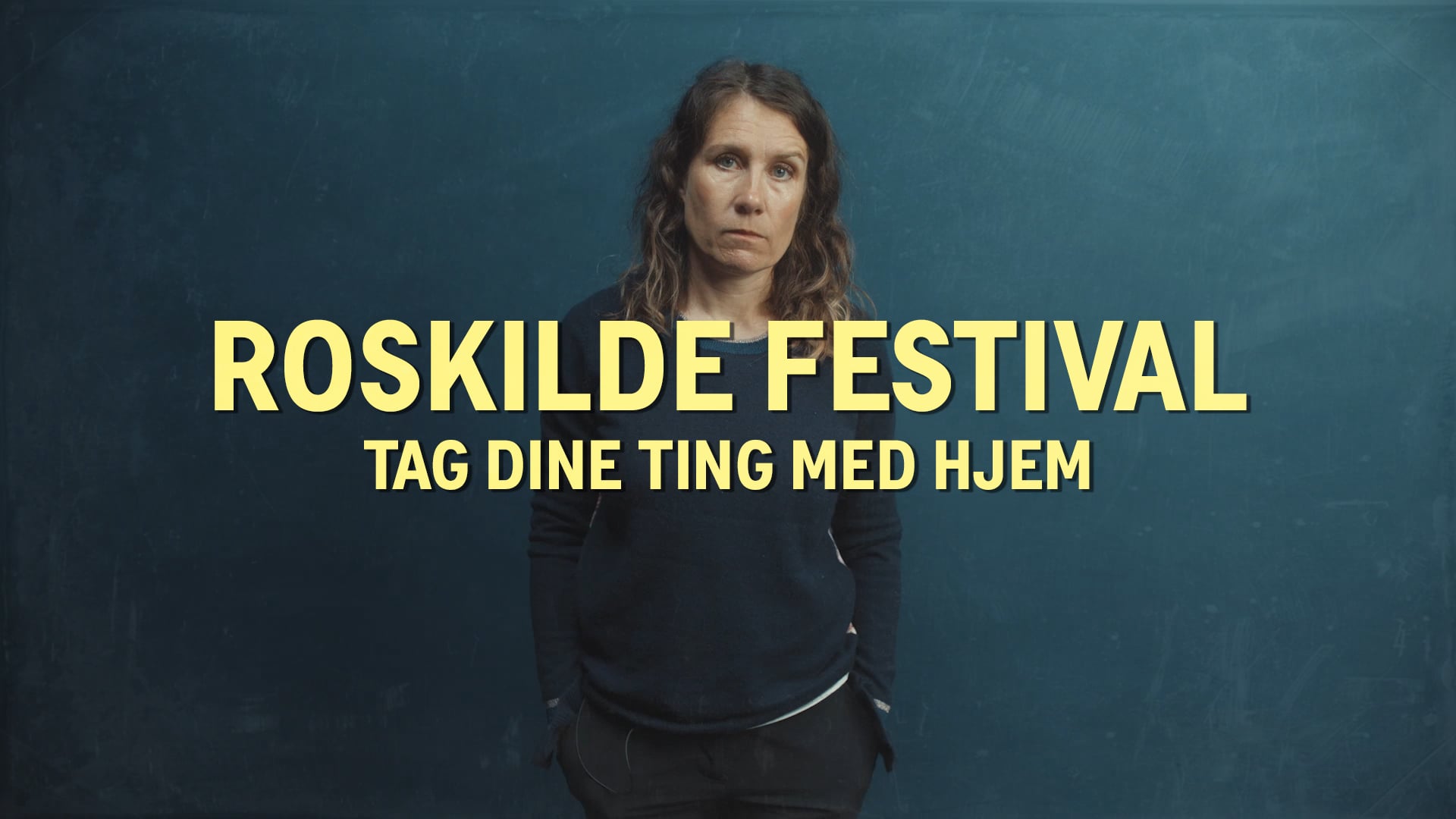 ROSKILDE FESTIVAL — TAG DINE TING MED HJEM