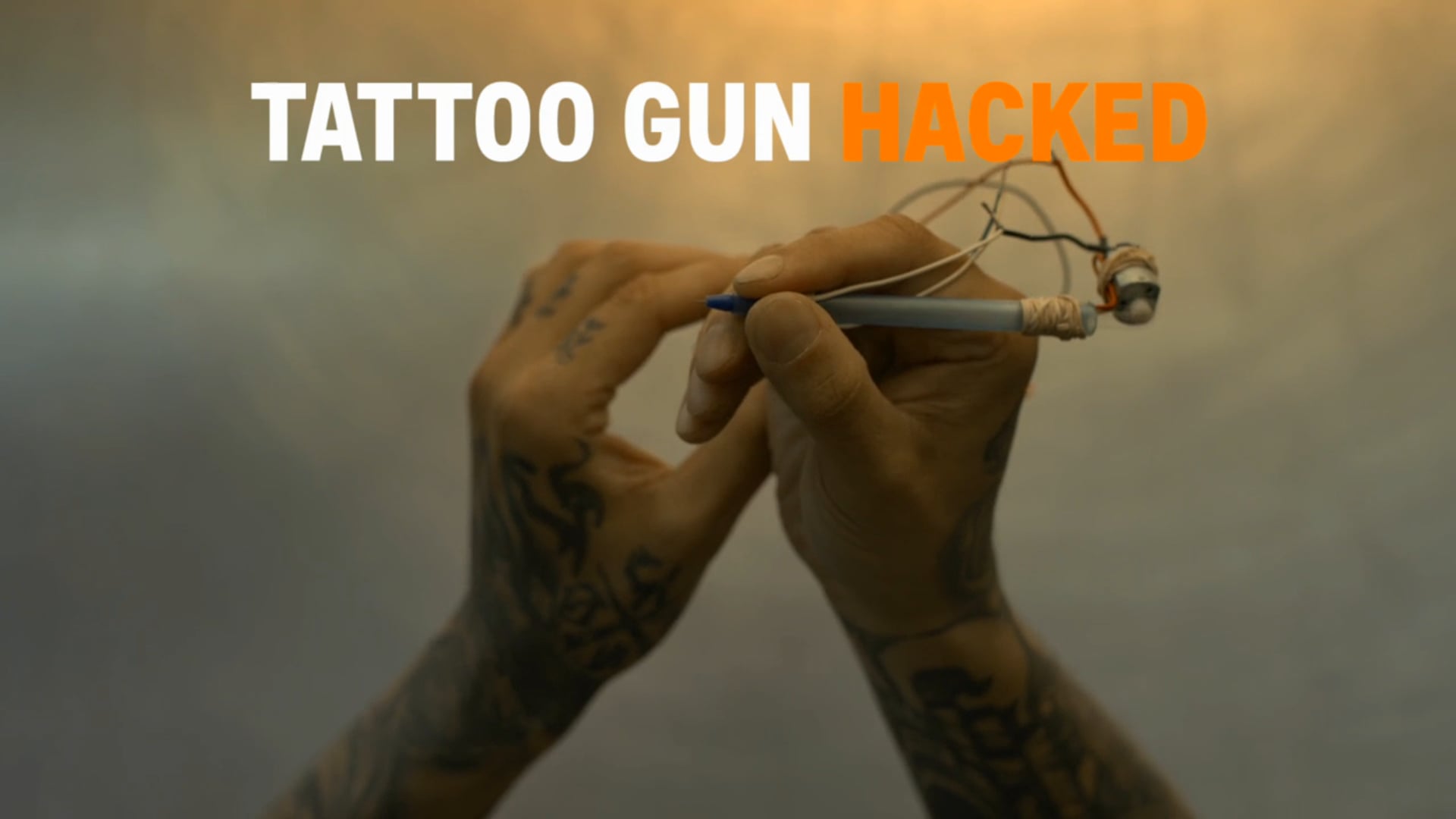 A&E - 60 Days In Jailhouse Hack Tattoo Gun