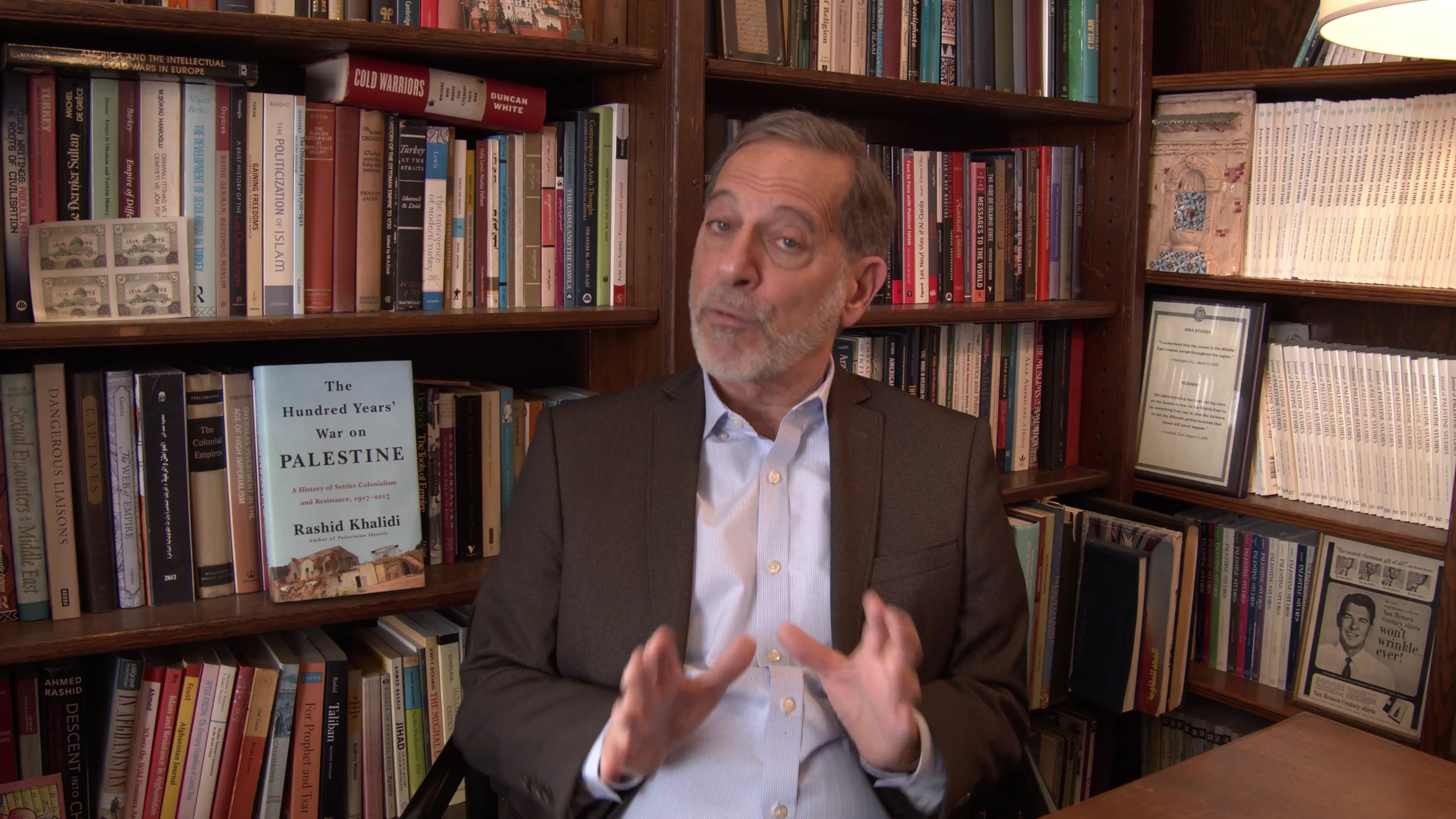 Rashid Khalidi clip on Vimeo