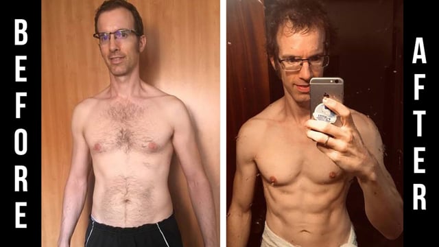 Bob, 38, before and after