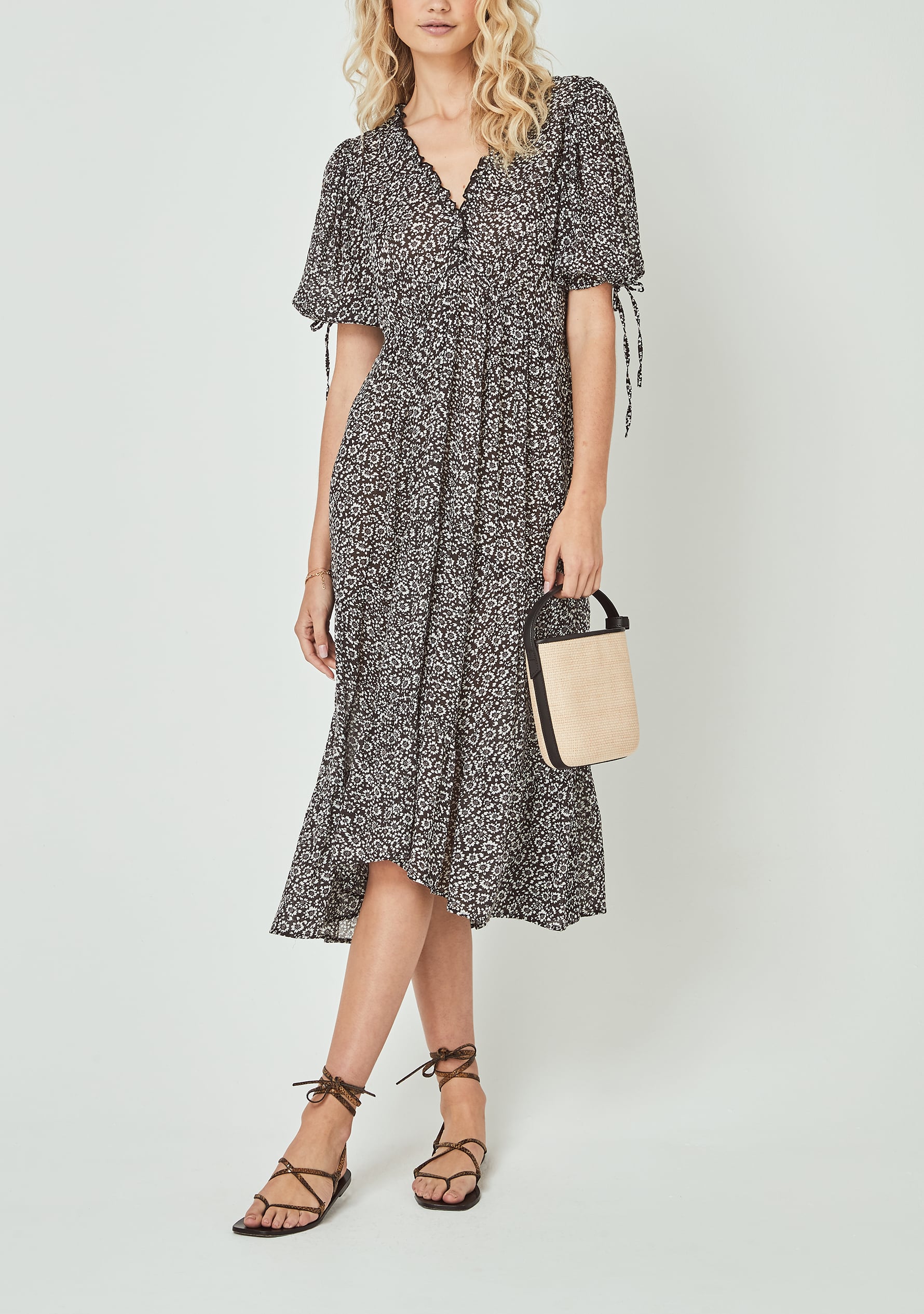 Marlowe Rye Midi Dress on Vimeo image.