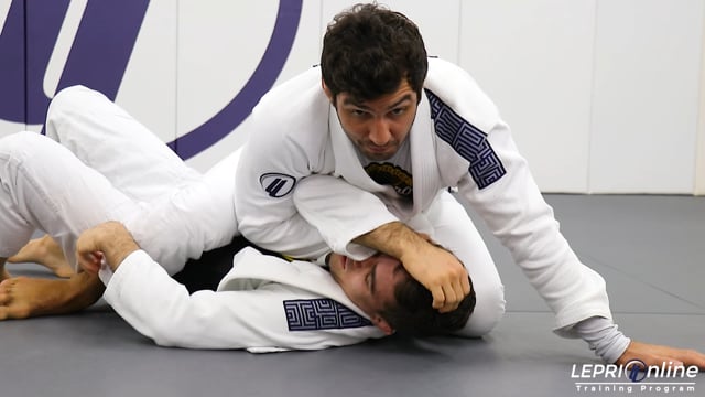 Mount Position to Half Guard Defense to Back Take