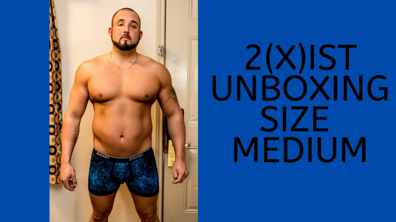 2xist Boxer Briefs Medium size unboxing model, Lee Badunk on Vimeo