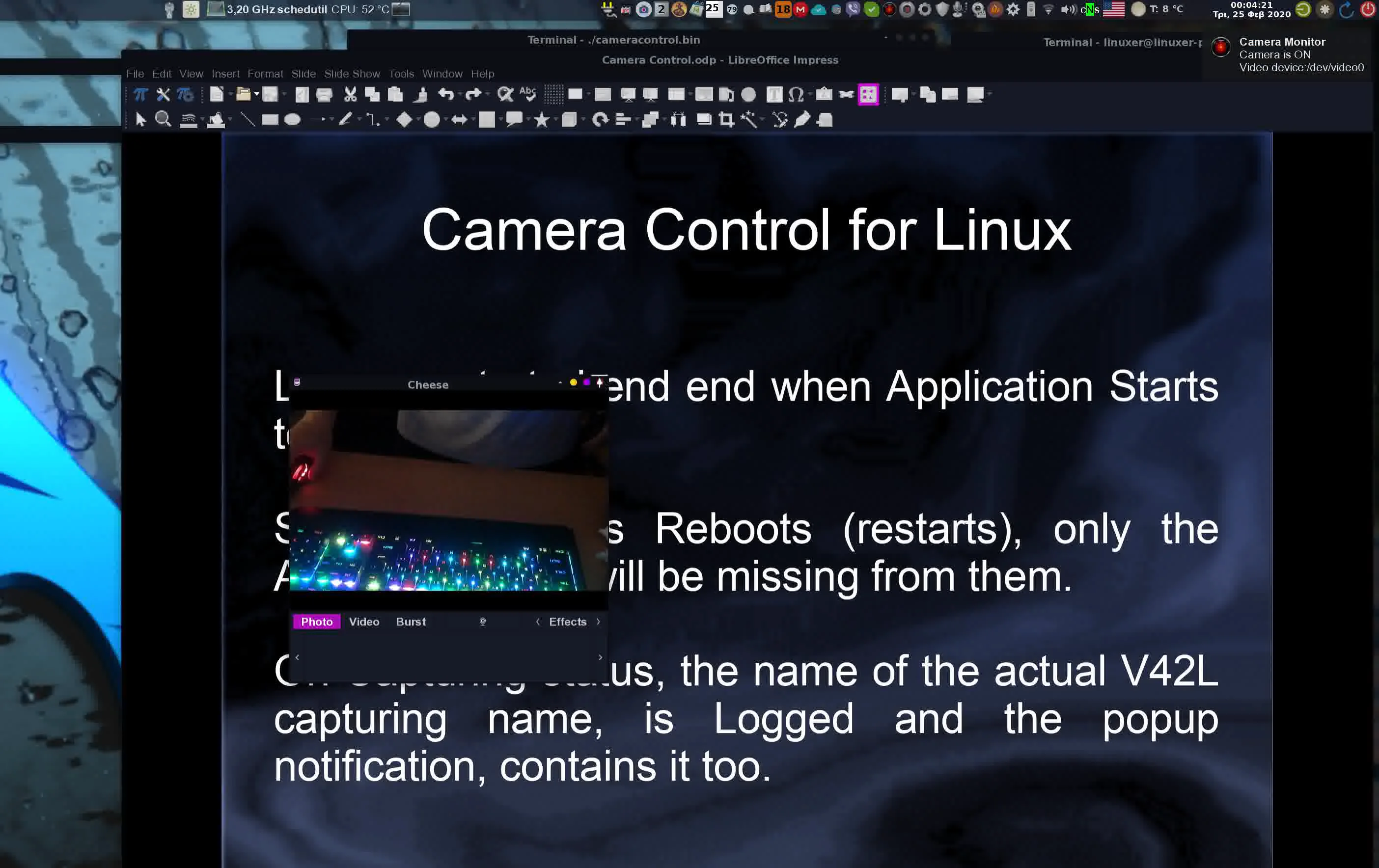 Camera Control for Linux Major Release-2.0-1 Dated 2020-02-25 on Vimeo