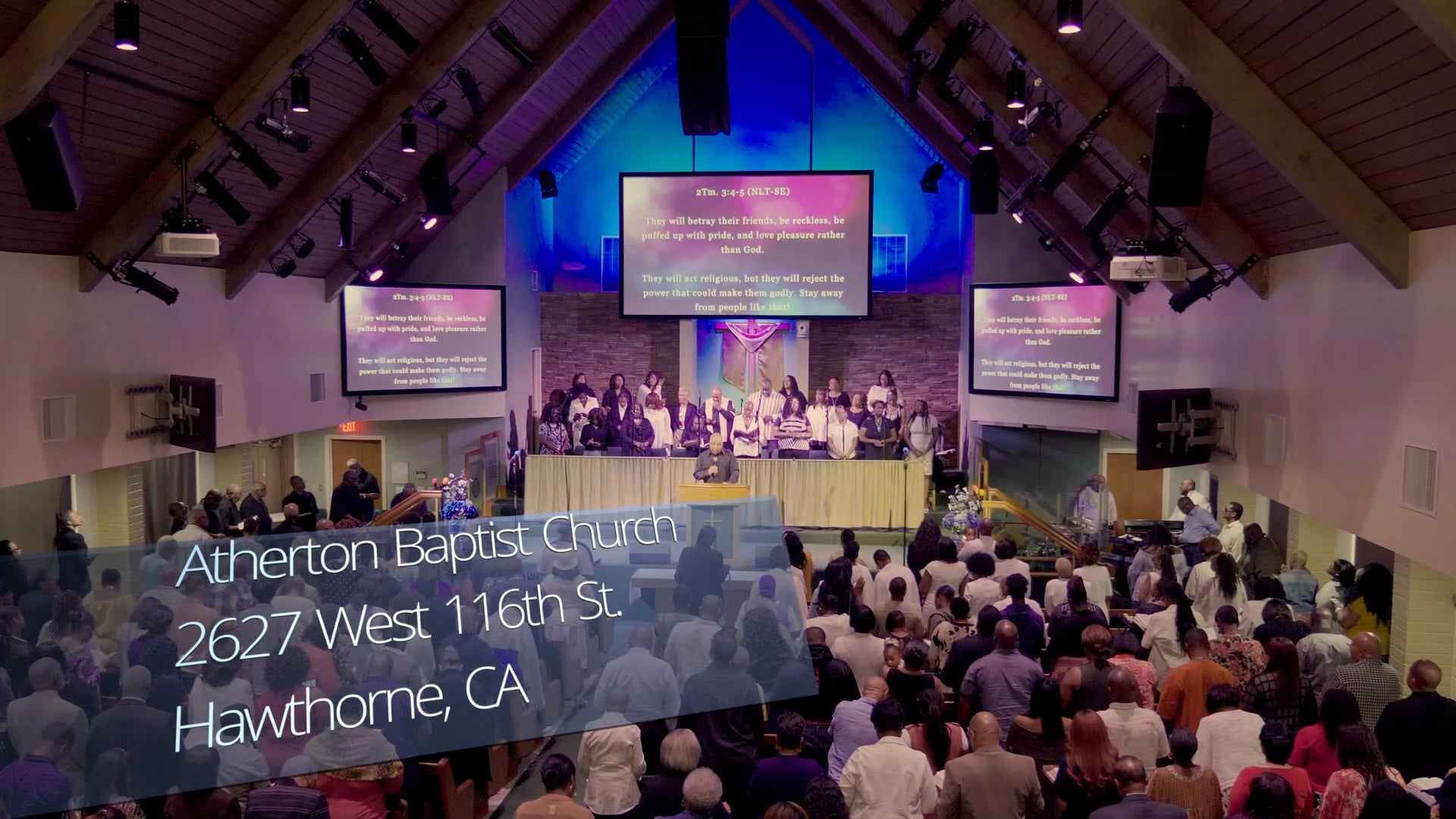 Atherton Baptist Church Welcome Video [LIVESTREAM]