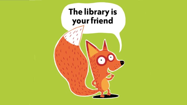The library is your friend booklet for non-Finnish speaking children and adolescents