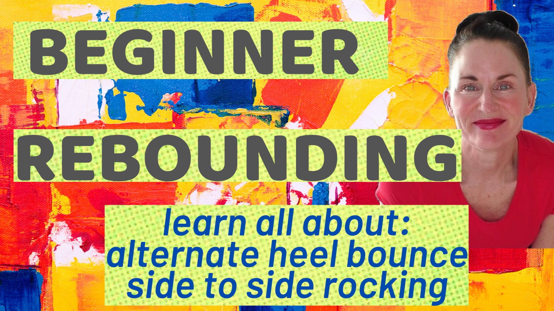 BEGINNER REBOUNDING WORKOUT| REBOUNDING FOR YOUR  HEALTH | IMPROVE OVERALL HEALTH |BOUNCE FOR HEALTH