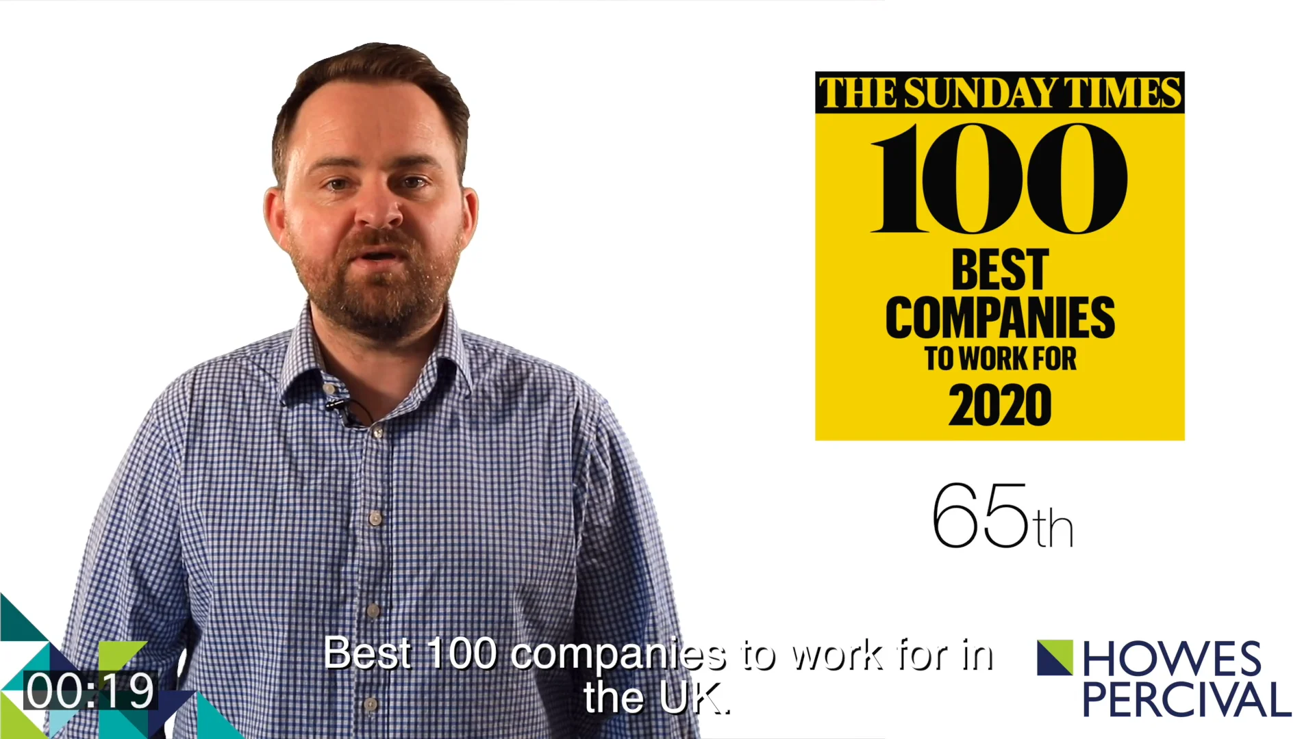 Sunday Times Best 100 Companies Howes Percival on Vimeo