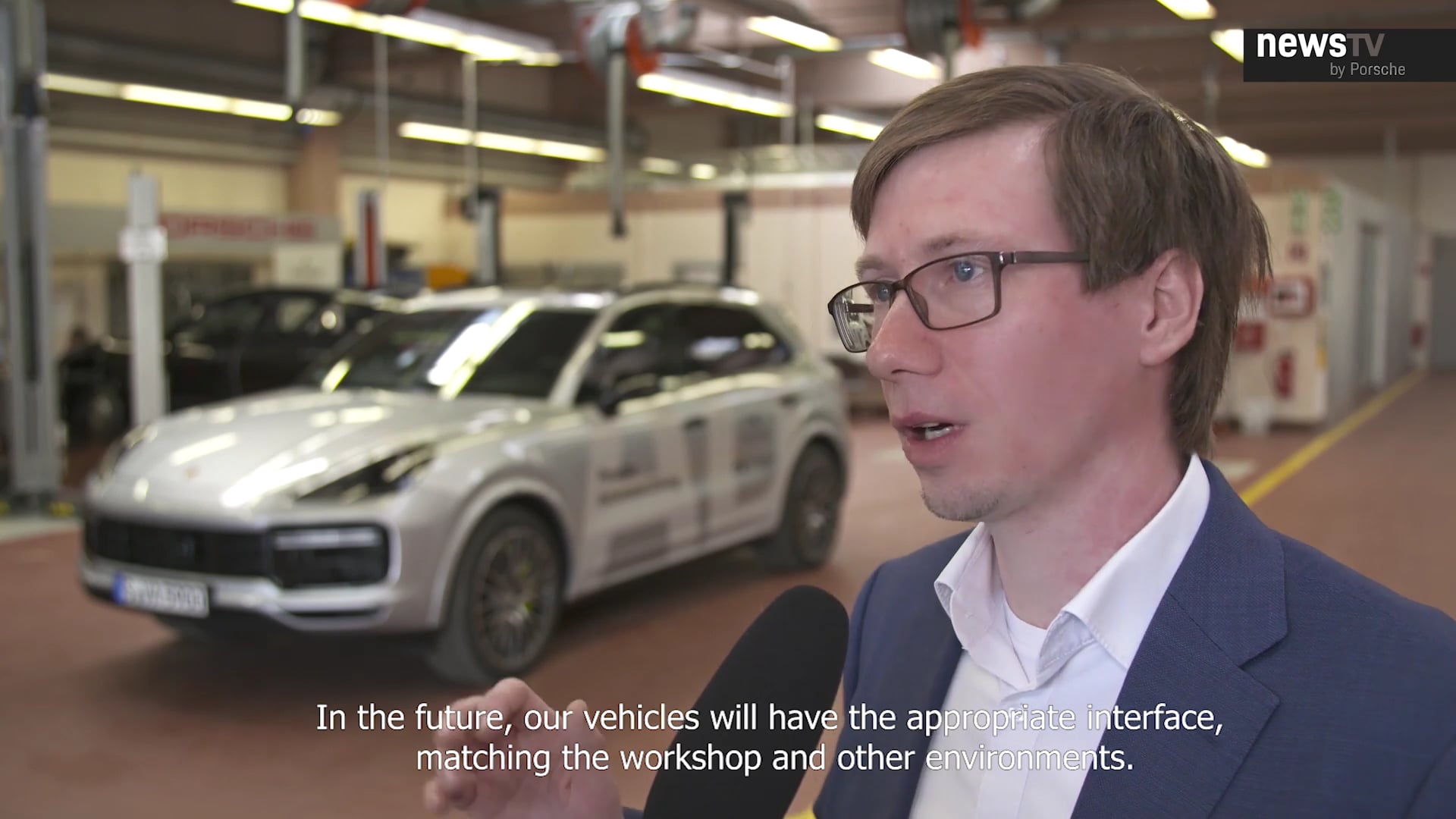 Porsche tests autonomous vehicles in the workshop on Vimeo