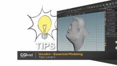 Houdini Essential Modeling - 01 Outils Essentiels - 23 - Tips Level 1