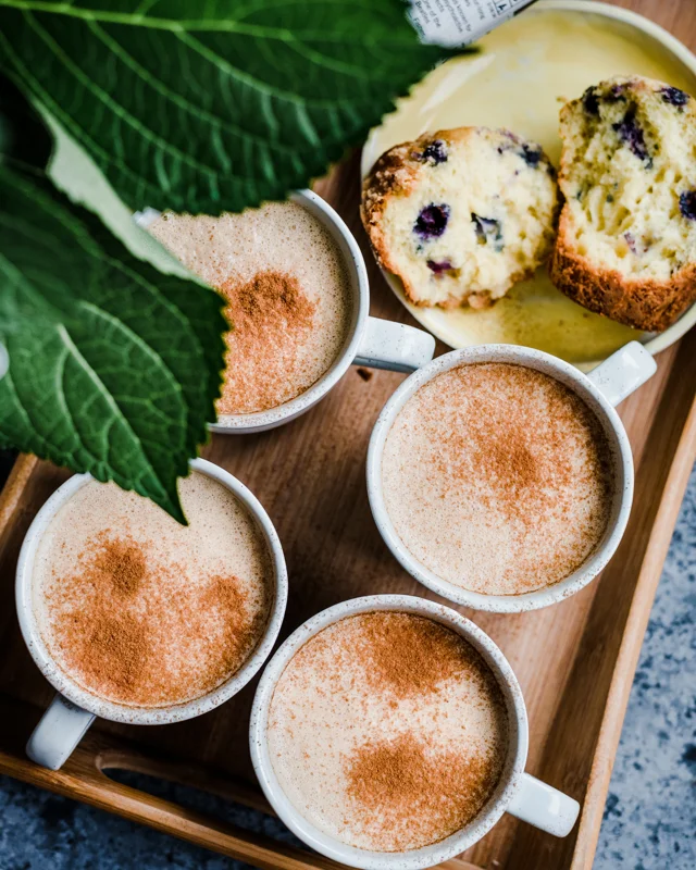 Sweet and Spicy Almond Butter Date Latte - Rainbow Plant Life