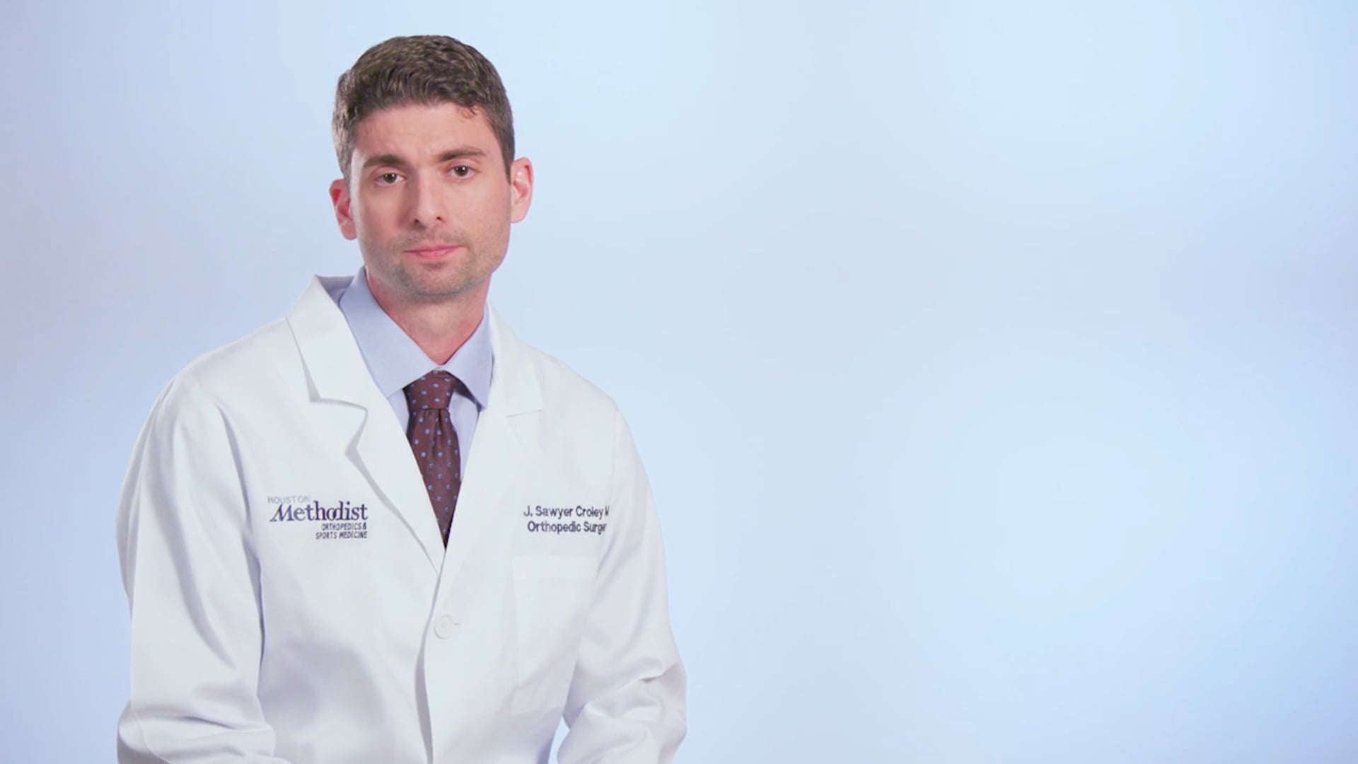 About me video of Dr. J. Sawyer Croley