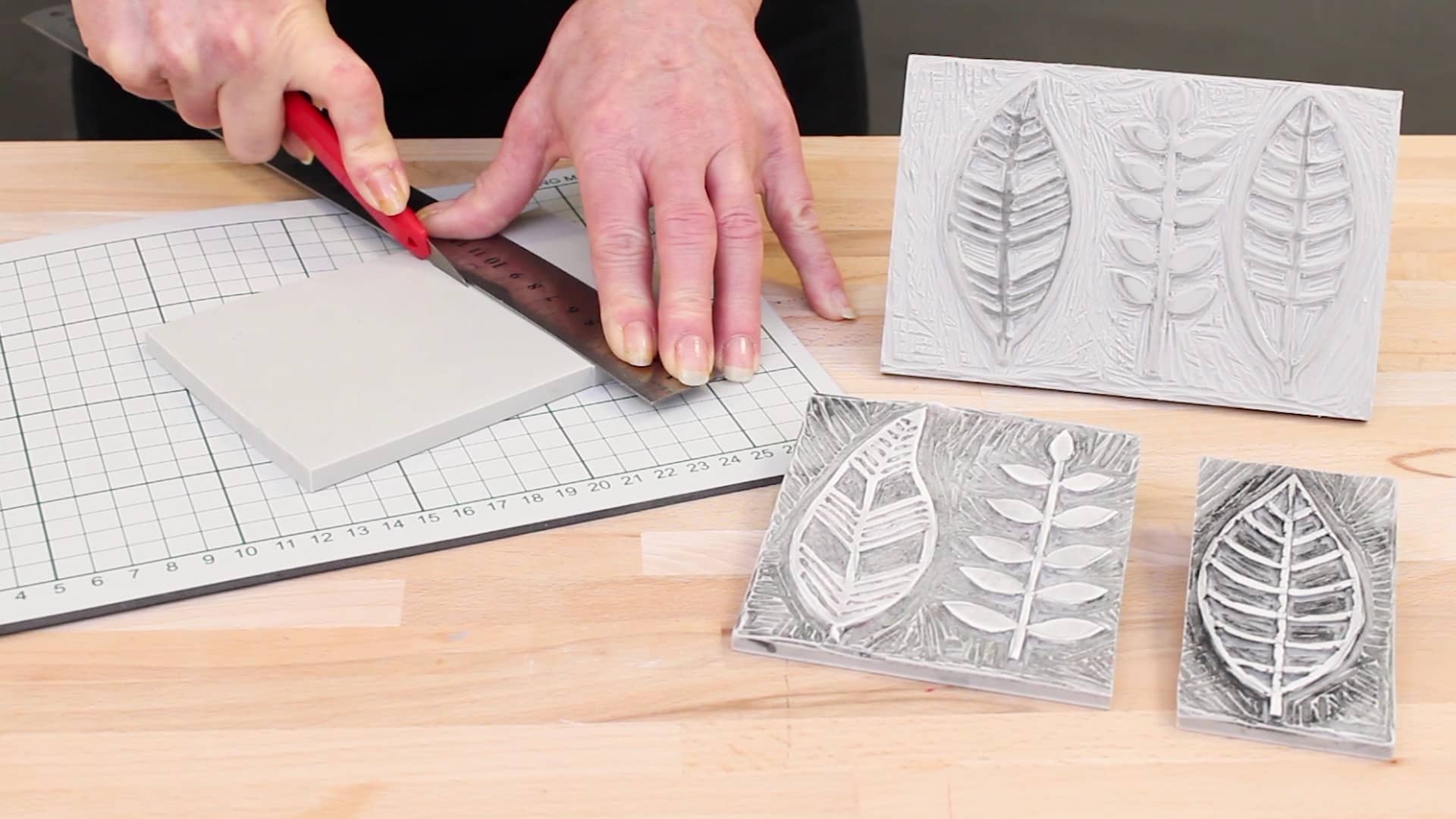 How to make your own stamps from carving blocks (275710) on Vimeo