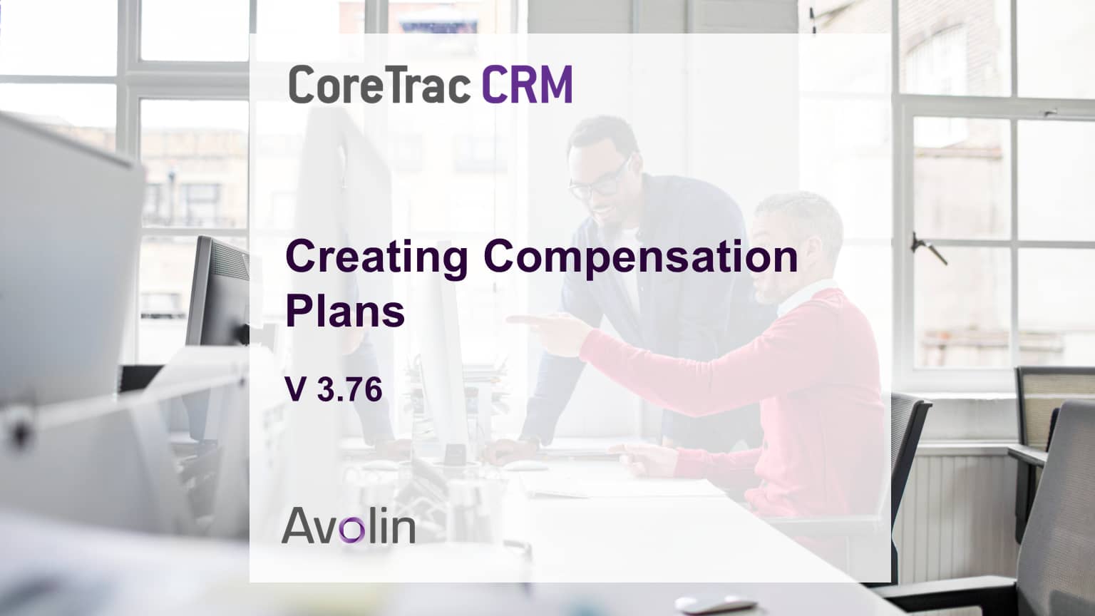 CoreTrac ResourceOne - Creating Compensation Plans on Vimeo