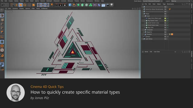 How to Quickly Create Specific Material Types