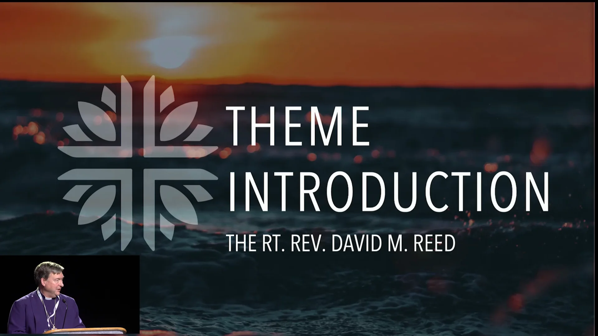 2020 Theme Introduction, the Rt. Rev. David Reed on Vimeo