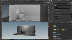 Houdini Essential Modeling - 02 Nature Morte - 14 - Lights Color & FX
