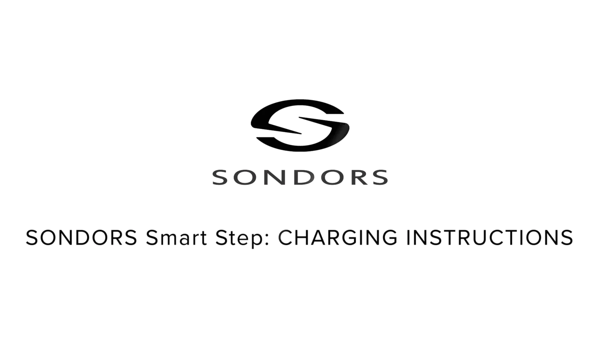 Sondors charger hot sale