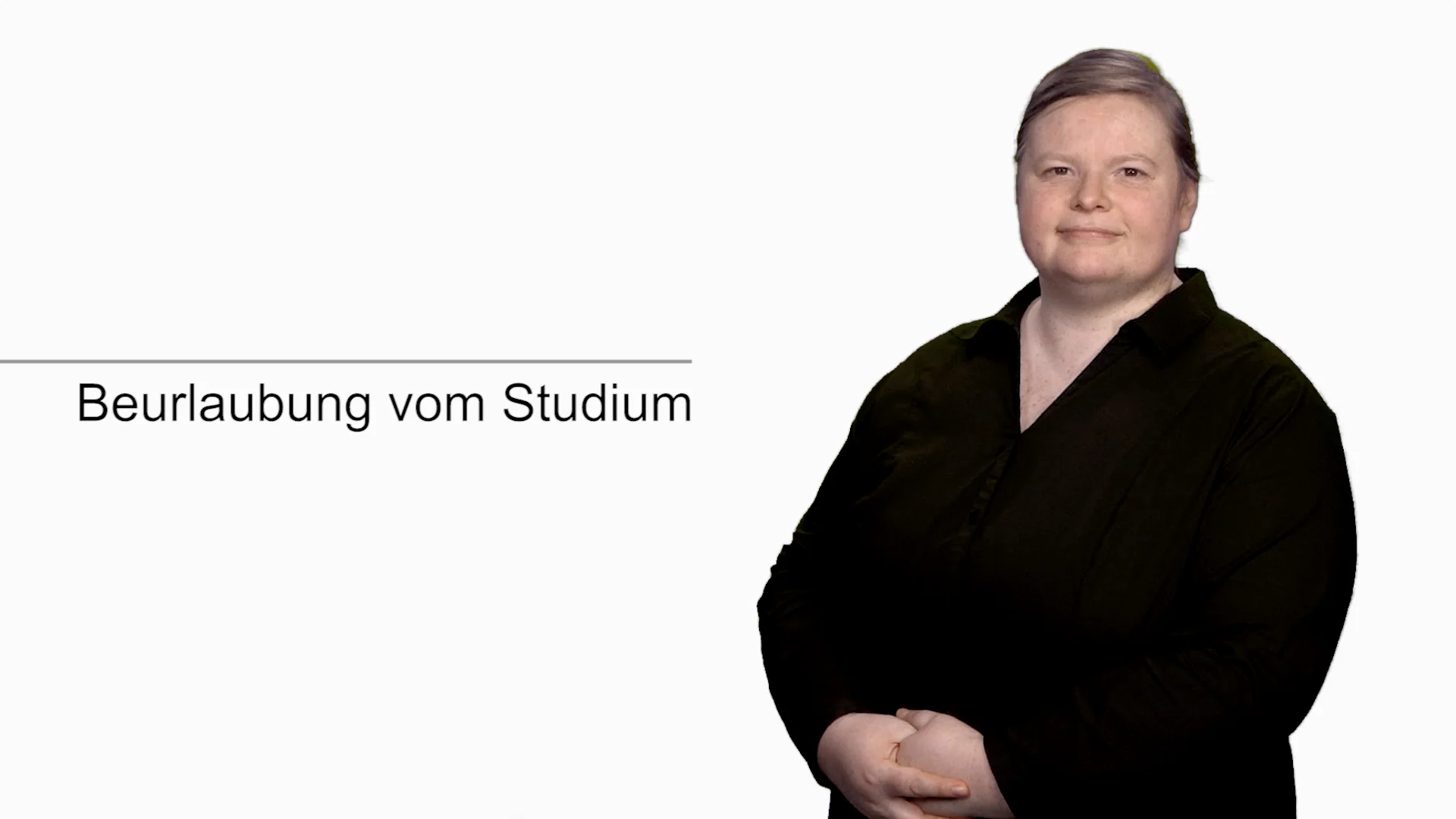 Beurlaubung vom Studium – Glossar