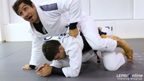 Closed Guard to Pendulum Sweep Variation with Lapel Control or Back Take