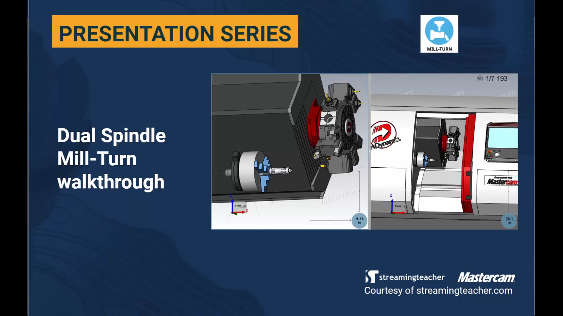 Mill-Turn Programming Walkthrough