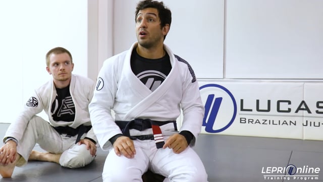 De La Riva to Berimbolo Variation to Back Take when Opponent Tries to Escape