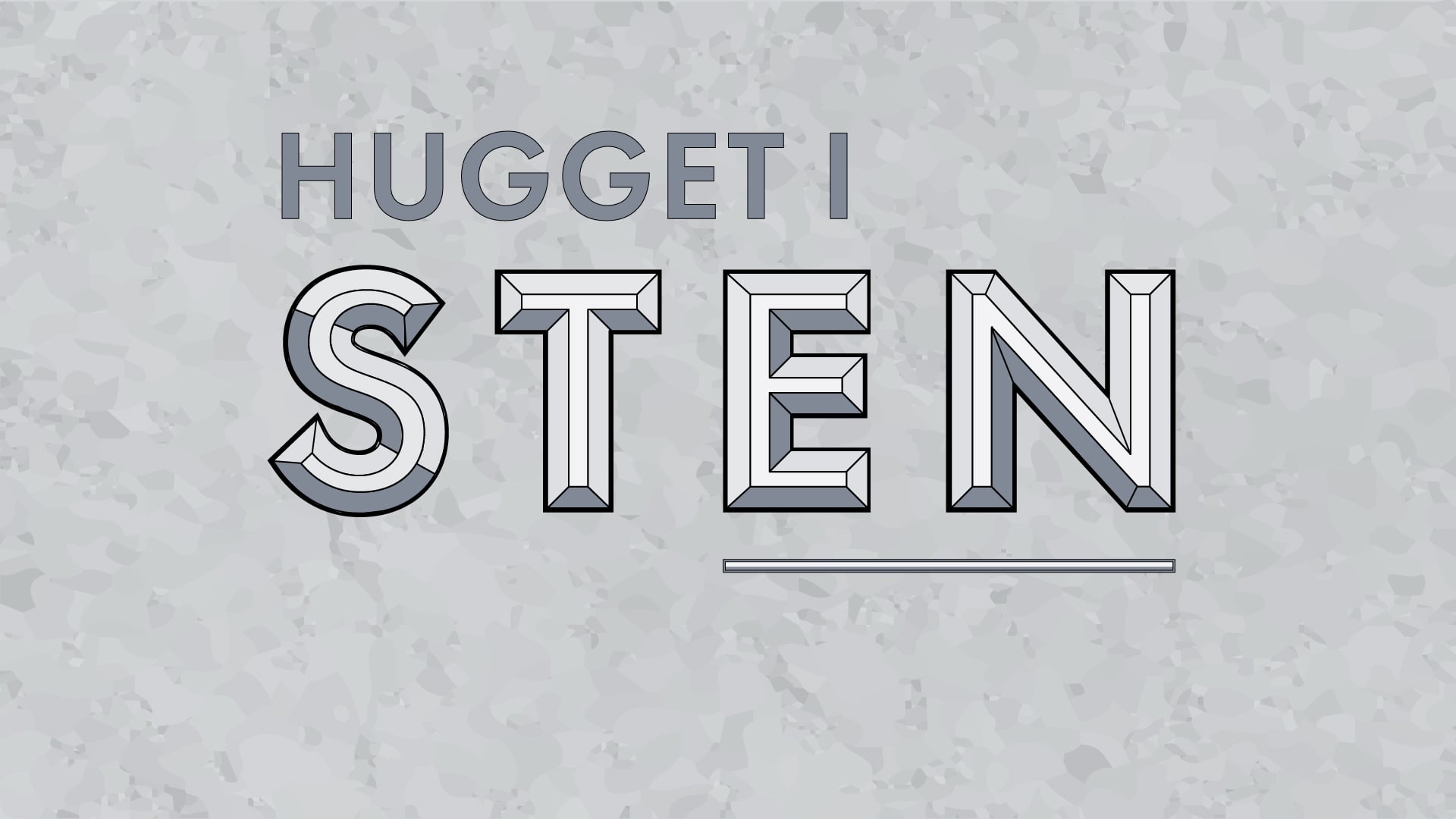 Hugget i sten