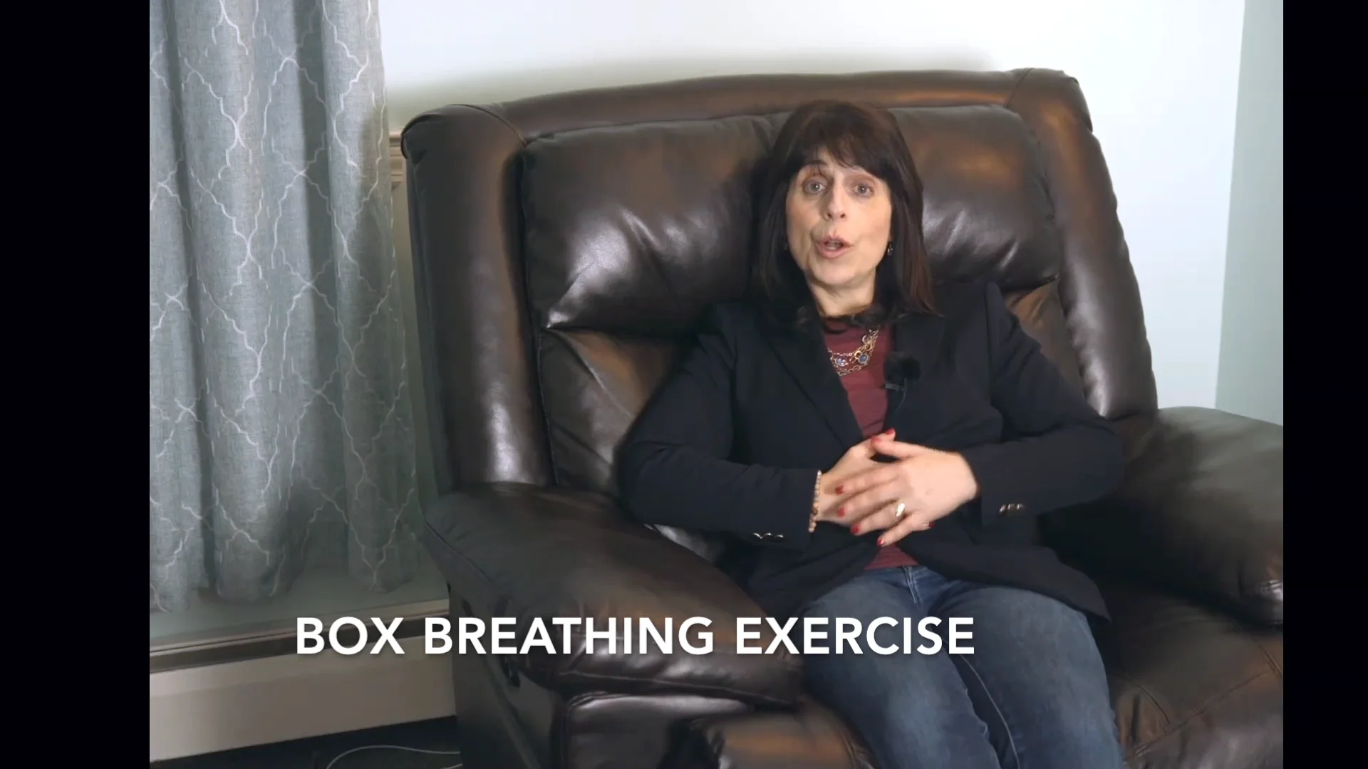 Box Breathing Demonstration on Vimeo