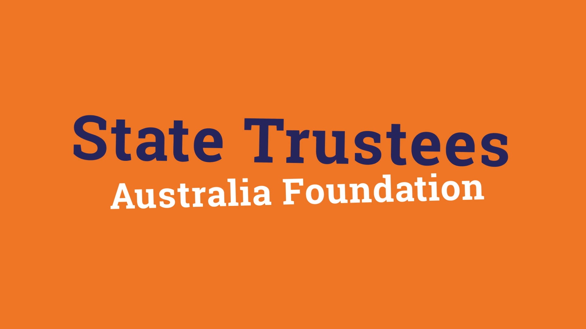 State Trustees State Trustees Australia Foundation on Vimeo