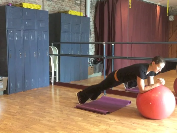 Exercise of the Week: Stability Ball Plank Version 1 on Vimeo