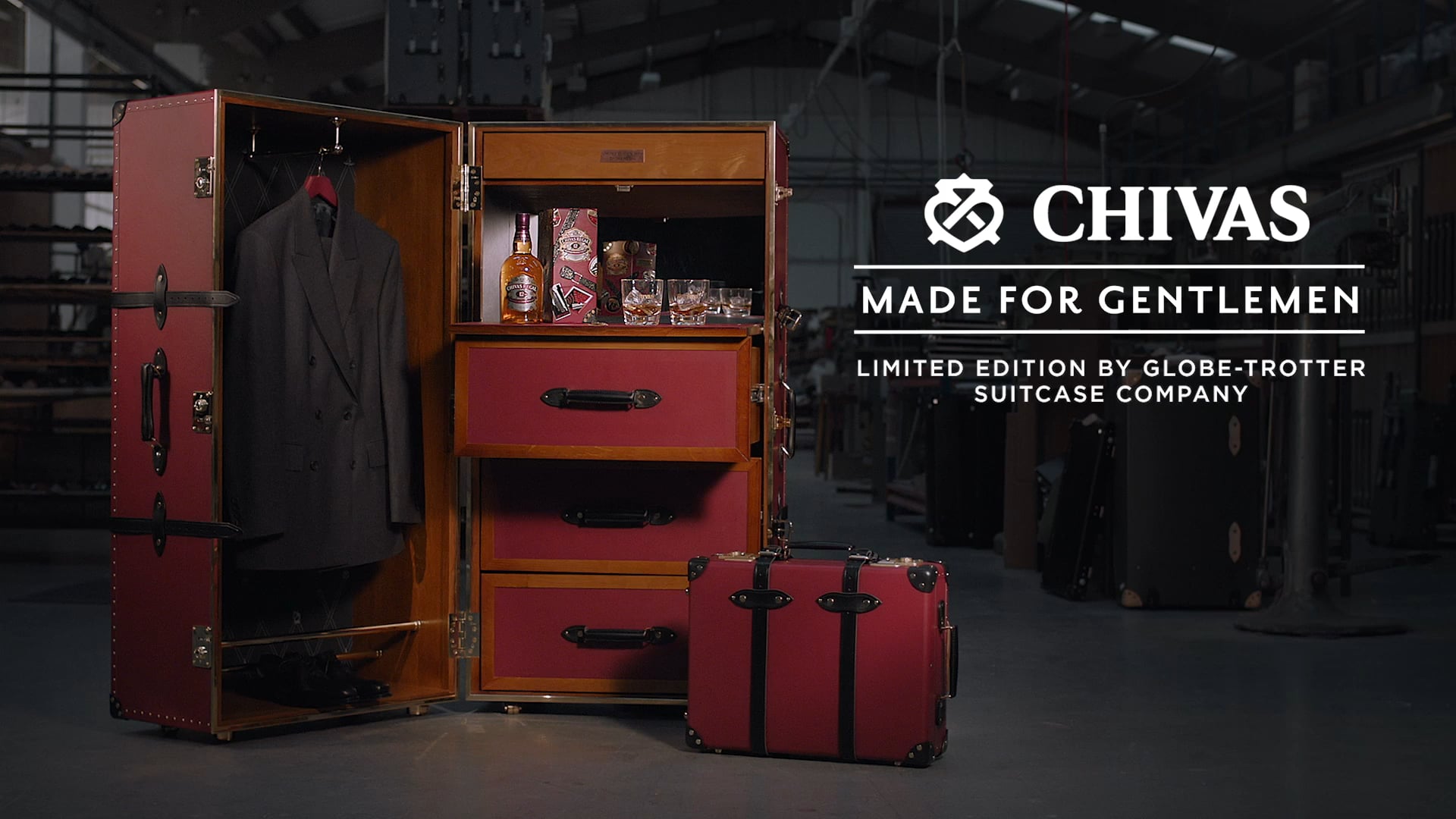 Chivas Brothers | Made for Gentlemen luggage
