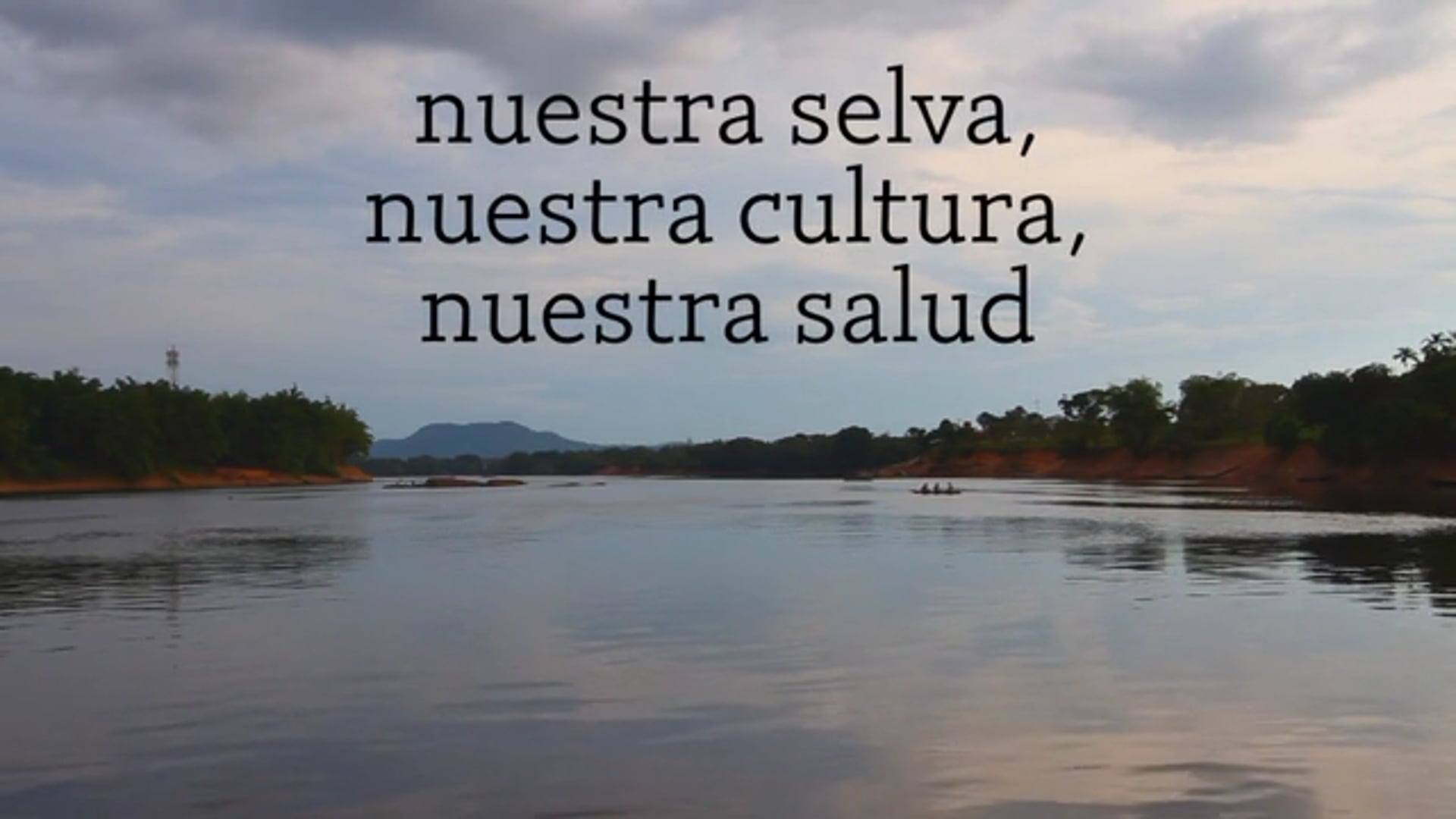 Nuestra selva, nuestra cultura, nuestra salud