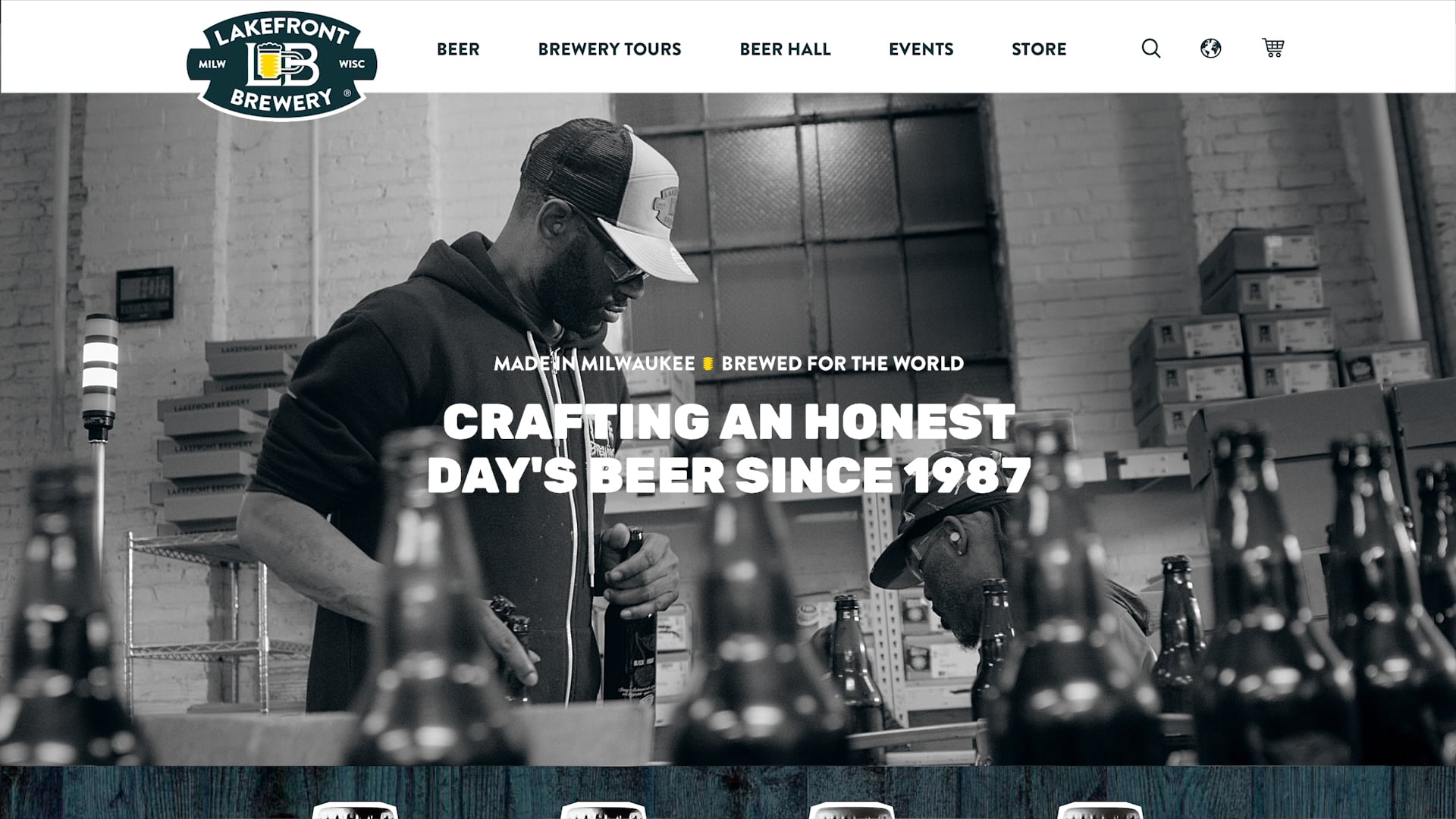 Lakefront Brewery Web Content