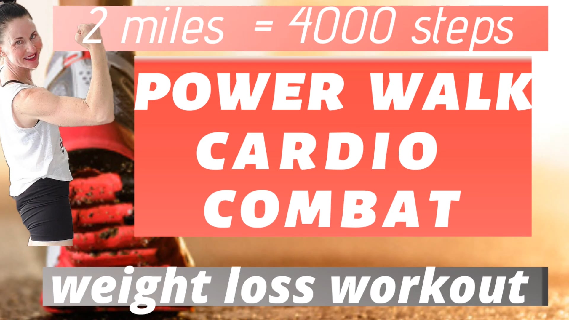 50 MINUTE WORKOUT |2 MILE  POWER WALK CARDIO COMBAT |INDOOR WALK AT HOME |WALK FOR WEIGHT LOSS