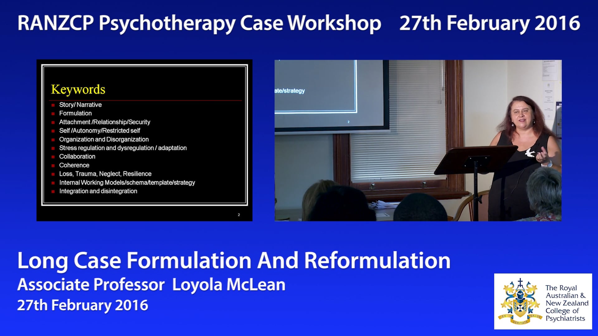 Long Case Formulation And Reformulation_A Prof Loyola McLean_Feb 27th