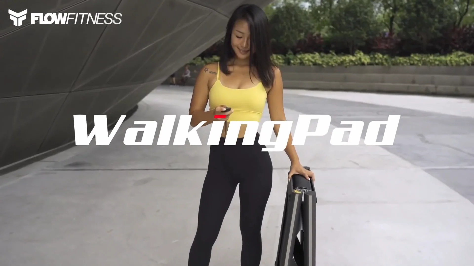 Flow Fitness DTM100i Walking Pad promo