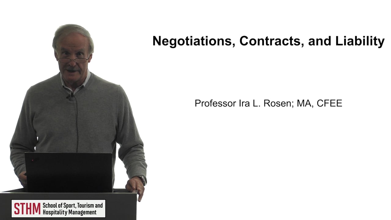 Negotiations, Contracts, and Liability