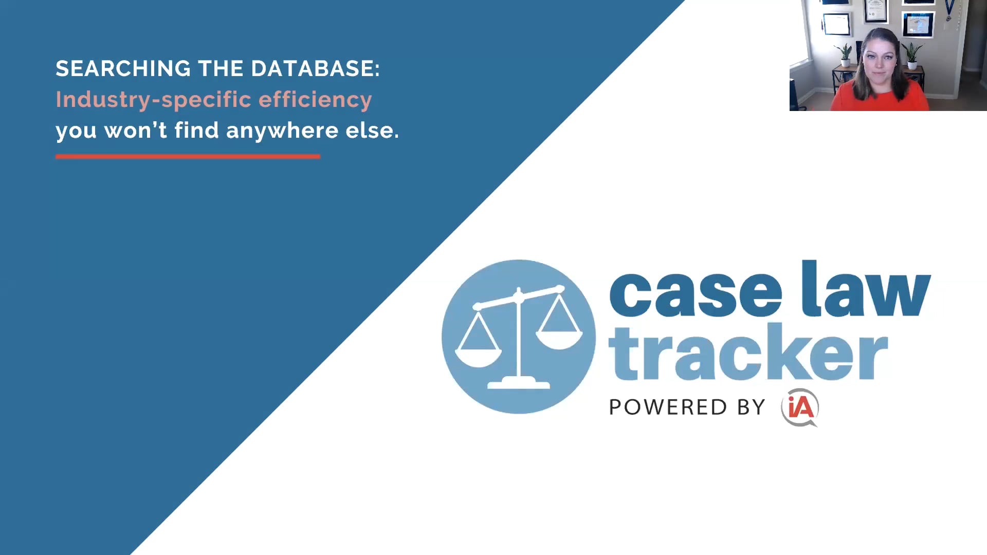 iA Case Law Tracker Searching the CLT Database on Vimeo
