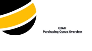 Create PO from Purchasing Q