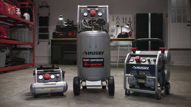 Husky's Silent Compressors