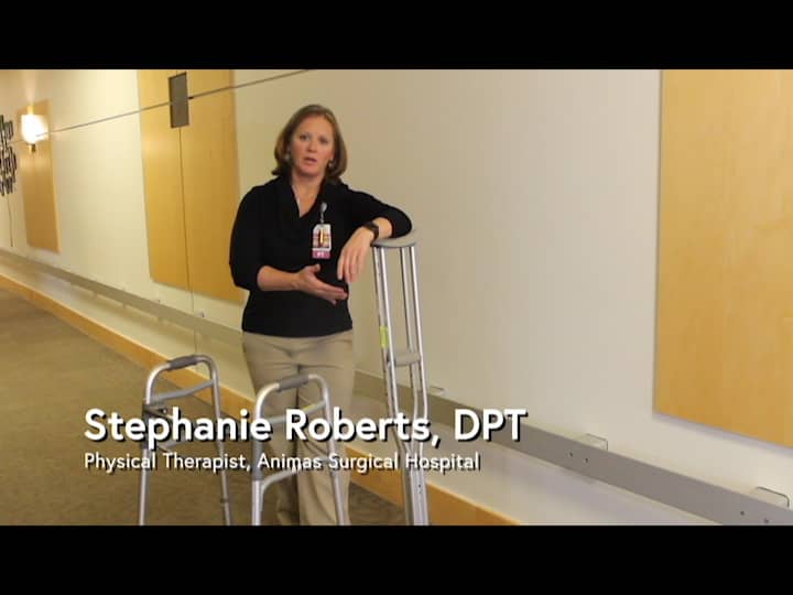 Walker Vs Crutches on Vimeo