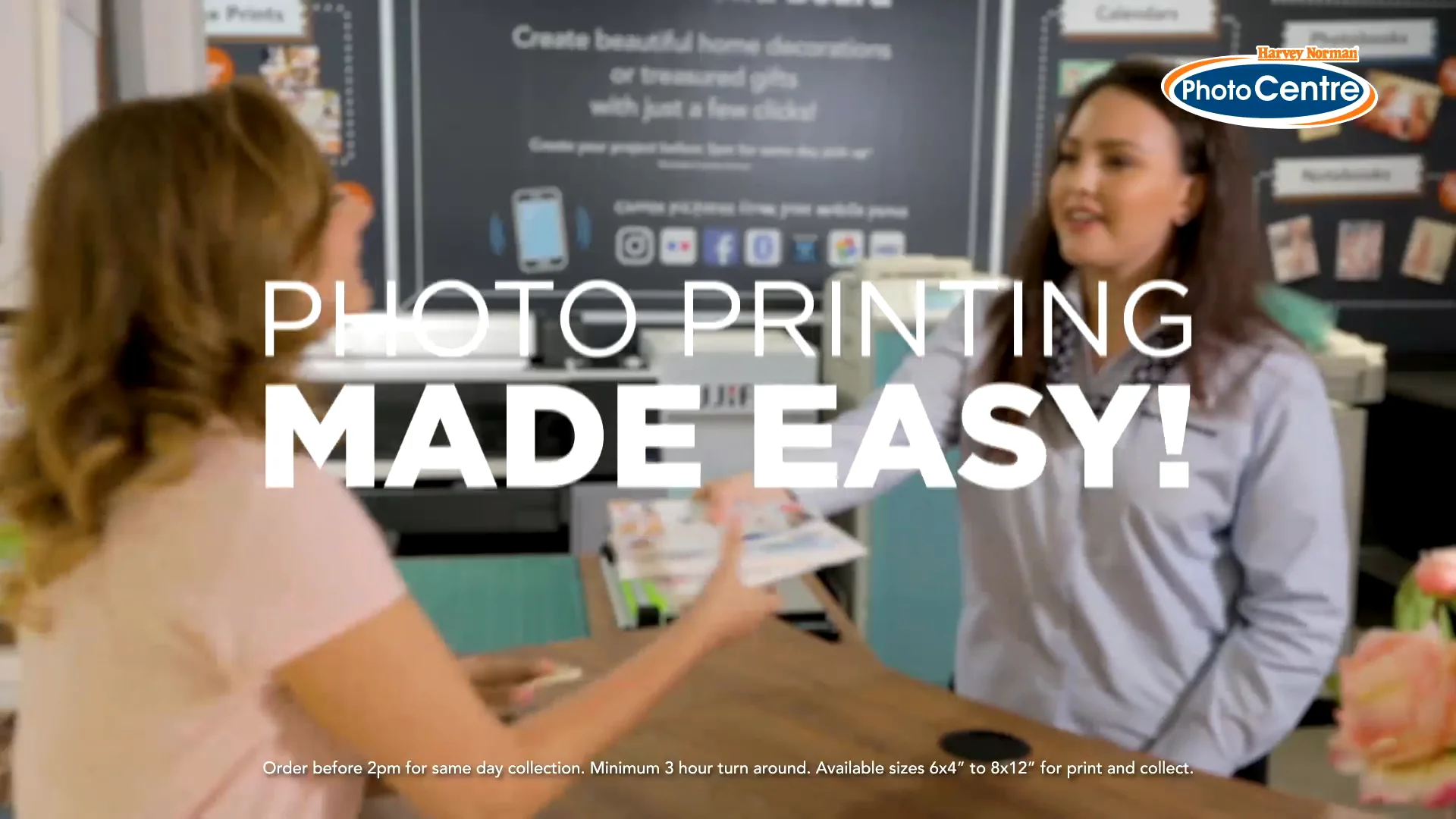 Harvey norman store print photos