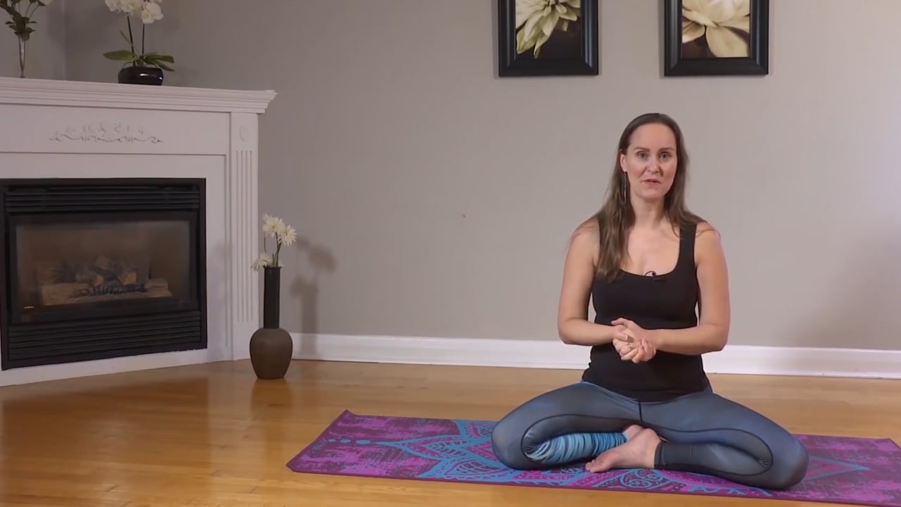 26. Cours de Yoga débutant pour le cou & les raideurs cervicales avec Maryse Lehoux (21 min)